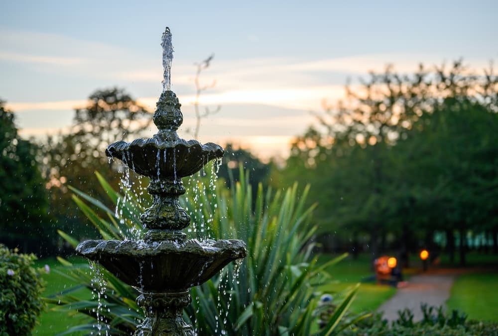 Fairfield County Garden Water Feature