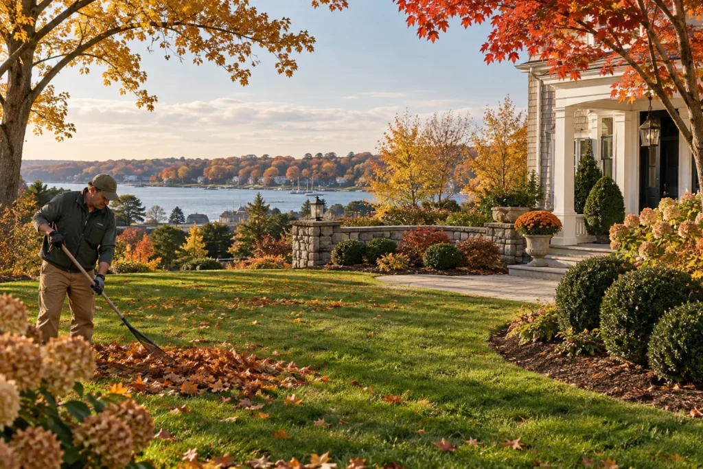 Fall landscaping